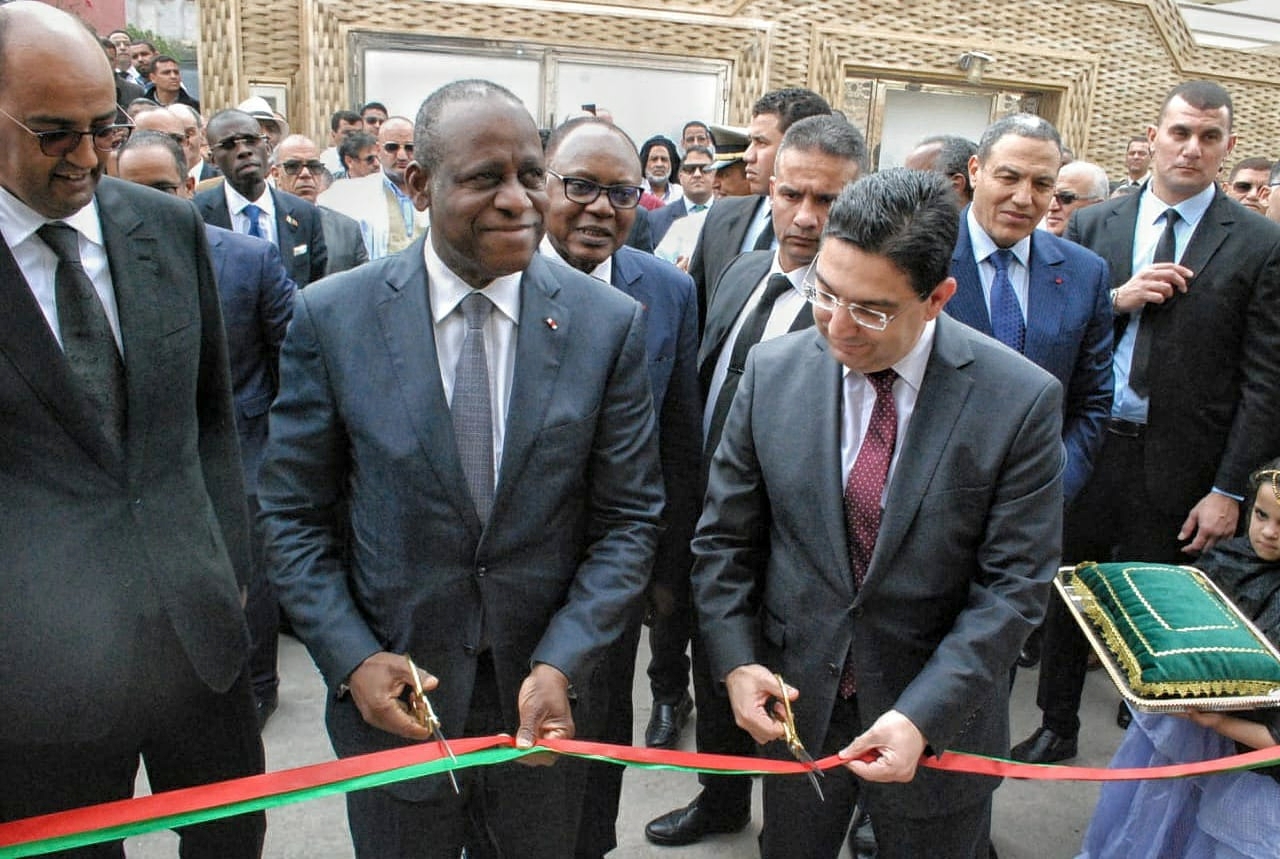العيون جوهرة الصحراء المغربية تشهد افتتاح القنصلية العامة لجمهورية “كوت ديفوار “.