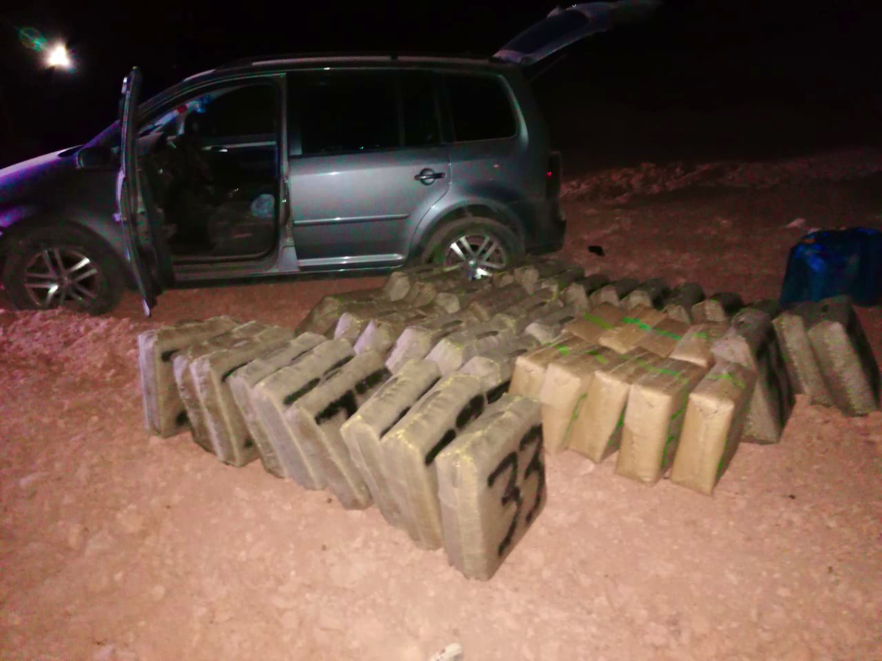 توقيف شخصين و حجز طن من مخدر الشيرا بمنطقة بودنيب غرب الراشدية