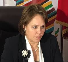 انتخاب بشرى حجيج رئيسة للاتحاد الافريقي لكرة الطائرة .
