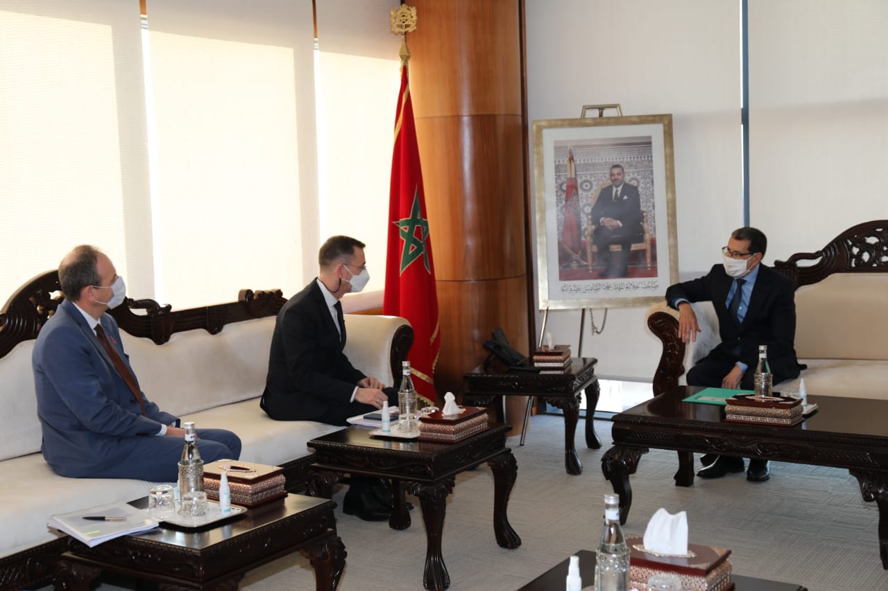 العثماني يستقبل نائب رئيس مؤسسة التمويل الدولية لمنطقة الشرق الأوسط وشمال إفريقيا