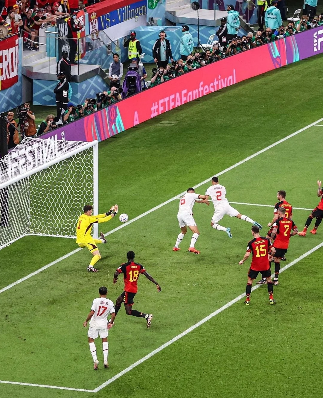 تيبو كورتوا حارس منتخب بلجيكا: واجهنا منتخبا قويا عرف كيف يفوز