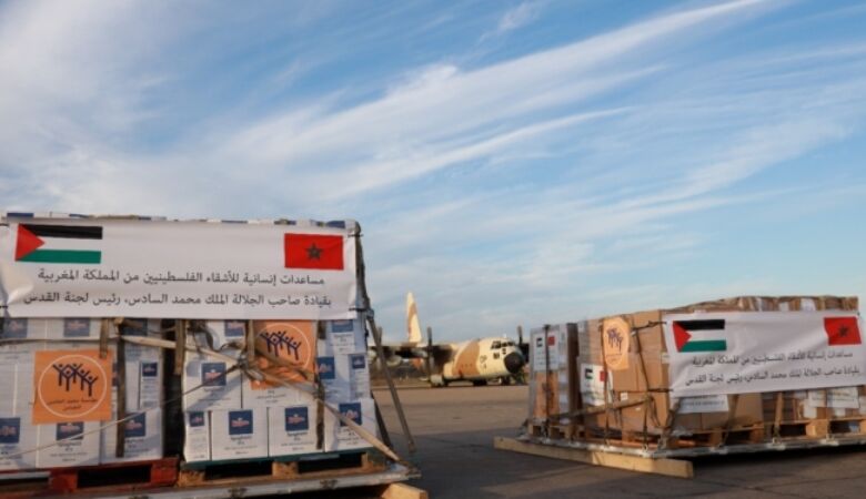 المغرب – فلسطين: المساعدة الإنسانية والطبية ستساعد على تلبية احتياجات ساكنة غزة من الأغذية والأدوية
