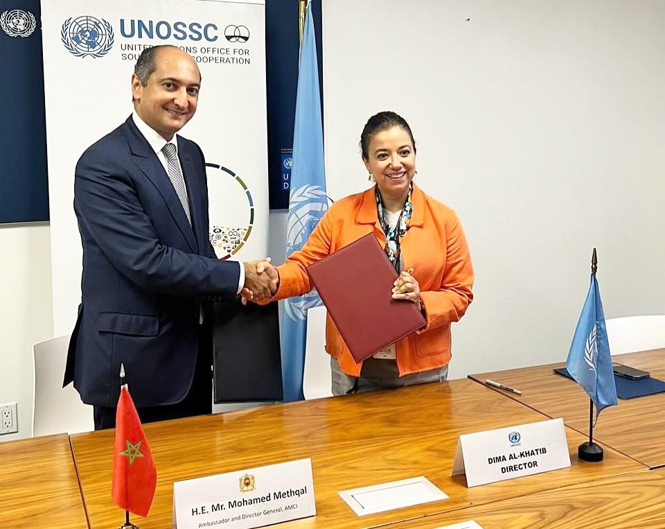 الوكالة المغربية للتعاون الدولي ومكتب الأمم المتحدة للتعاون جنوب-جنوب يعززان شراكتهما