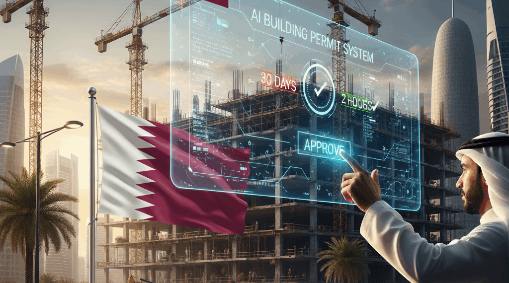ثورة رقمية في قطر: الذكاء الاصطناعي يصدر رخص البناء في 120 دقيقة بدلاً من 30 يوماً