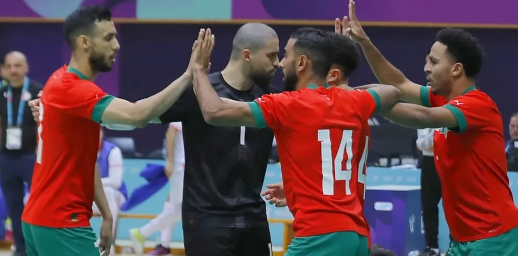 المنتخب المغربي لكرة القدم داخل القاعة يكتسح أفغانستان (4-0) ويتأهل لنصف نهائي ألعاب التضامن الإسلامي